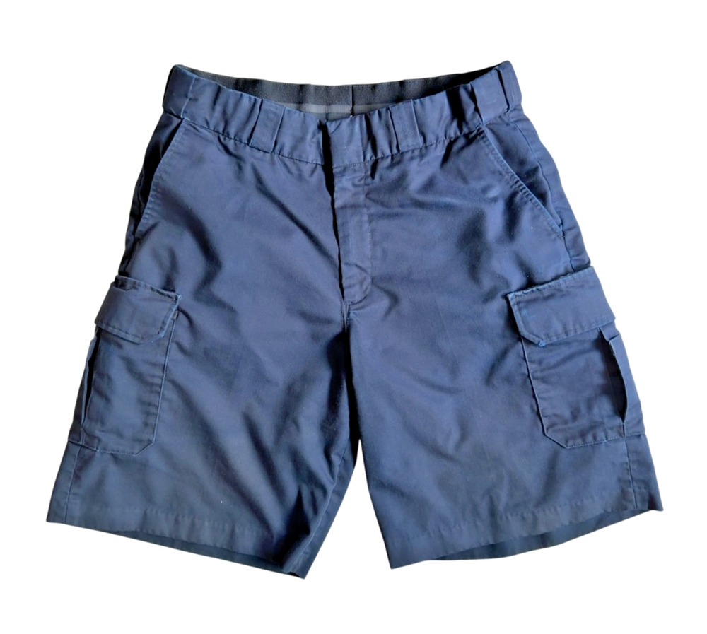 Elbeco Navy Cargo Uniform Shorts Heavyweight Men's 36R Work Tactical